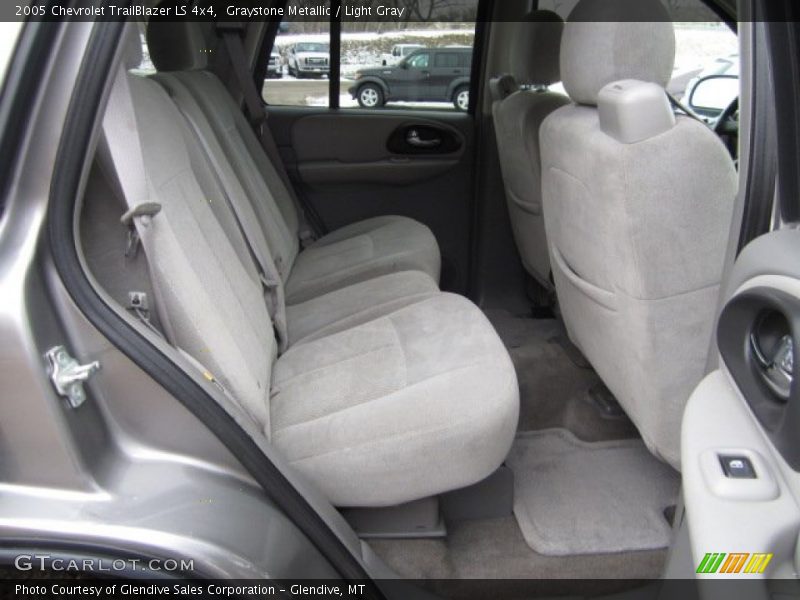 Rear Seat of 2005 TrailBlazer LS 4x4
