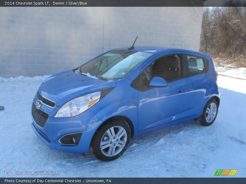 Denim / Silver/Blue 2014 Chevrolet Spark LT