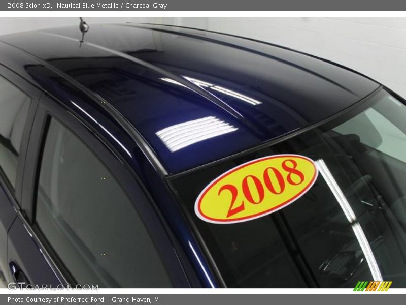 Nautical Blue Metallic / Charcoal Gray 2008 Scion xD