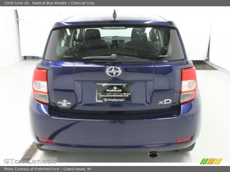 Nautical Blue Metallic / Charcoal Gray 2008 Scion xD