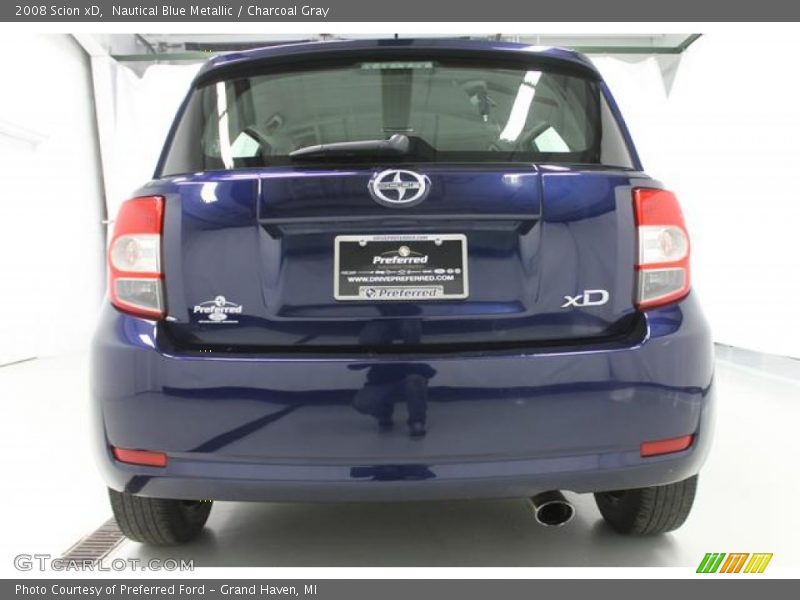 Nautical Blue Metallic / Charcoal Gray 2008 Scion xD