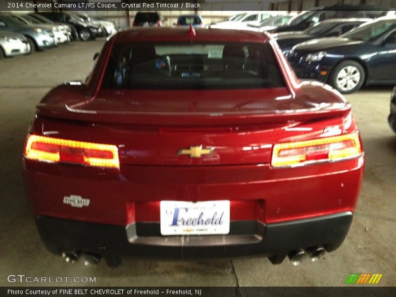 Crystal Red Tintcoat / Black 2014 Chevrolet Camaro LT/RS Coupe