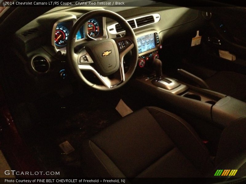 Crystal Red Tintcoat / Black 2014 Chevrolet Camaro LT/RS Coupe