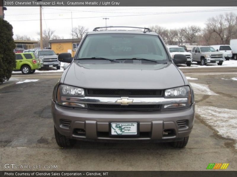 Graystone Metallic / Light Gray 2005 Chevrolet TrailBlazer LS 4x4