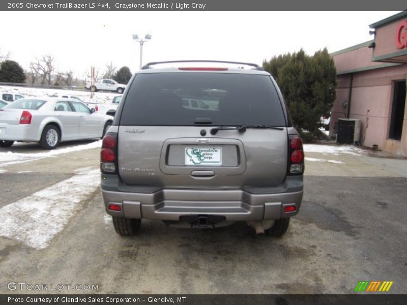Graystone Metallic / Light Gray 2005 Chevrolet TrailBlazer LS 4x4