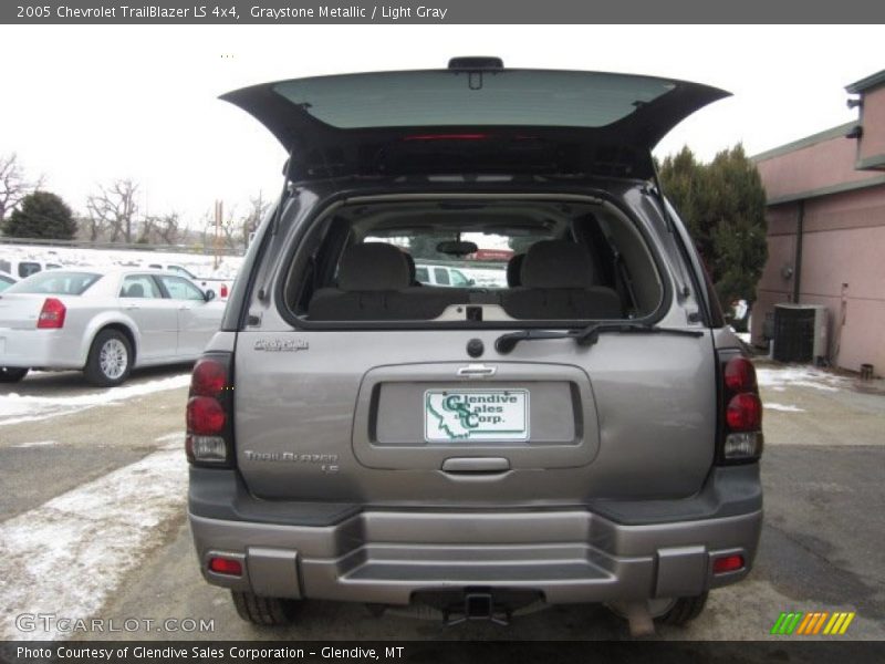 Graystone Metallic / Light Gray 2005 Chevrolet TrailBlazer LS 4x4