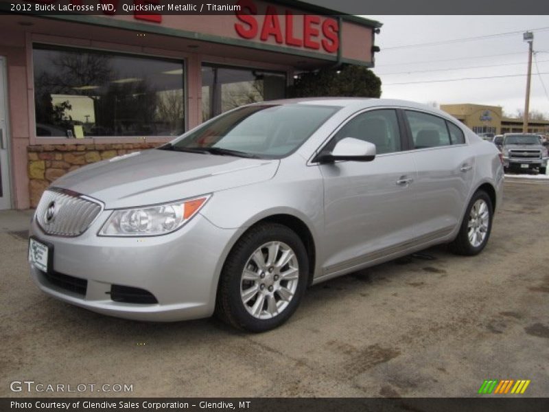 Quicksilver Metallic / Titanium 2012 Buick LaCrosse FWD