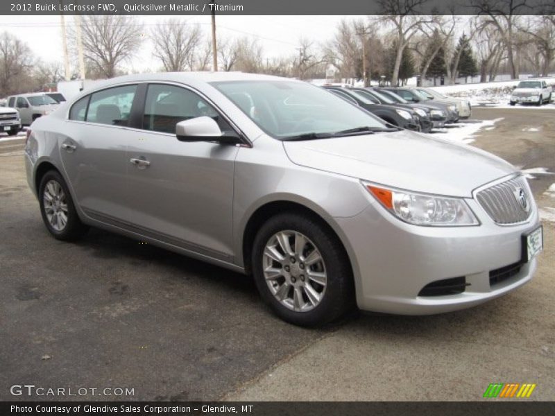 Quicksilver Metallic / Titanium 2012 Buick LaCrosse FWD