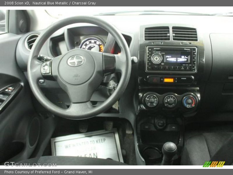 Nautical Blue Metallic / Charcoal Gray 2008 Scion xD