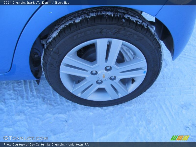 Denim / Silver/Blue 2014 Chevrolet Spark LT