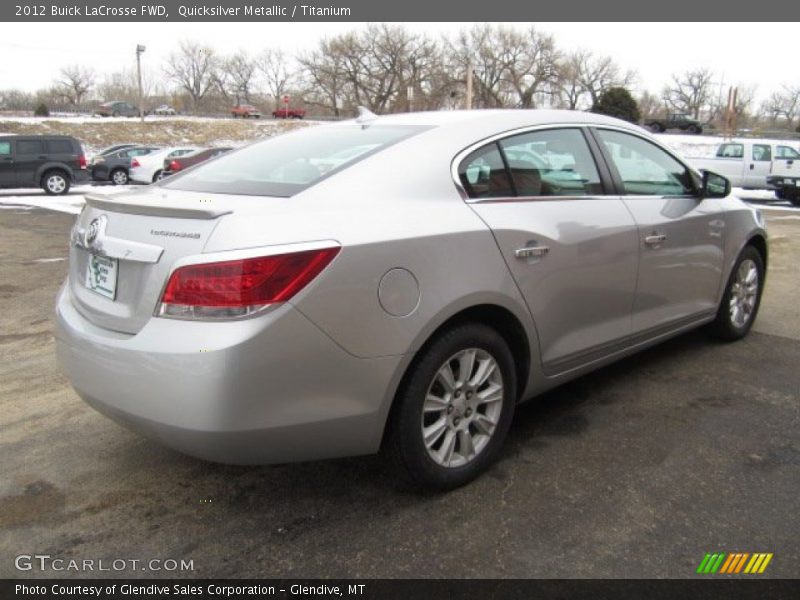 Quicksilver Metallic / Titanium 2012 Buick LaCrosse FWD