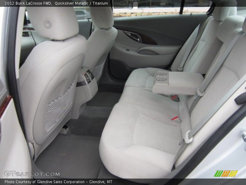 Rear Seat of 2012 LaCrosse FWD