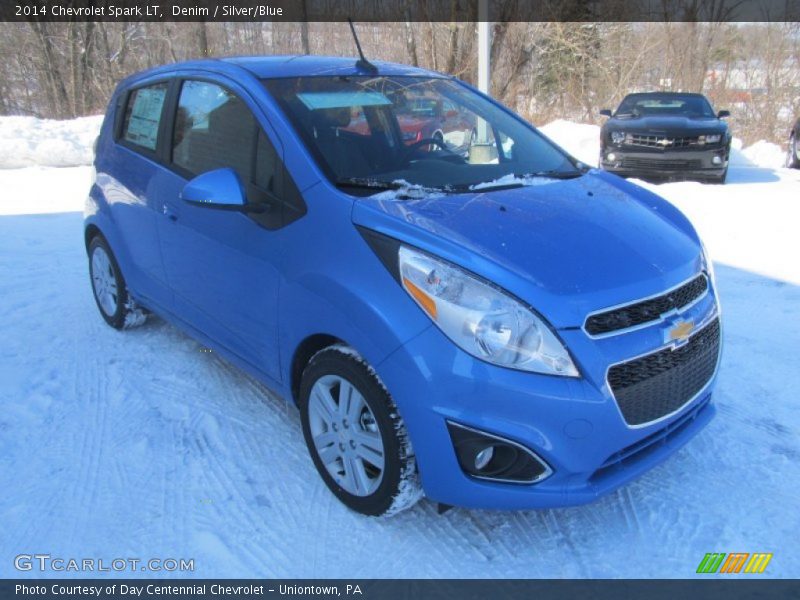 Denim / Silver/Blue 2014 Chevrolet Spark LT