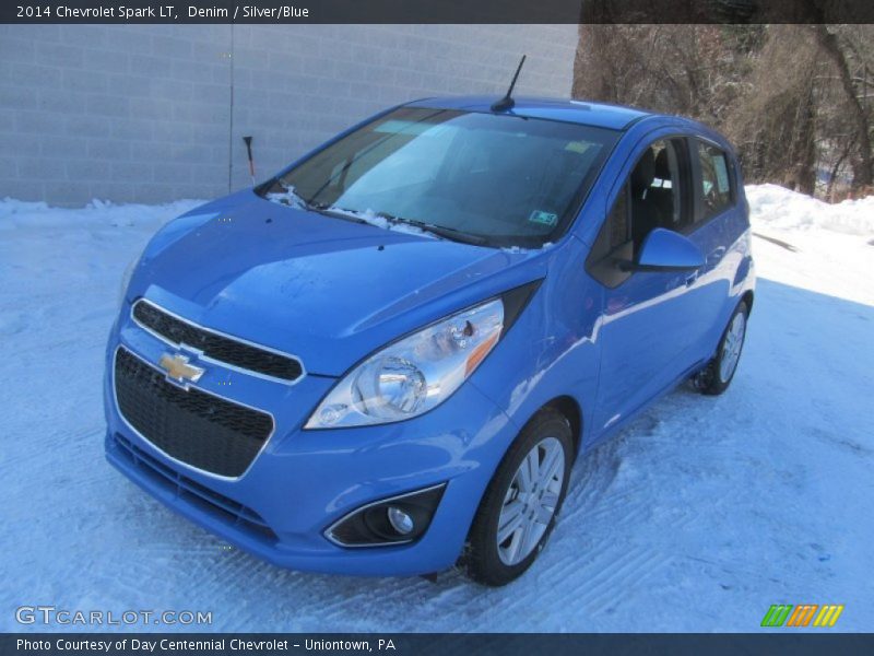 Denim / Silver/Blue 2014 Chevrolet Spark LT