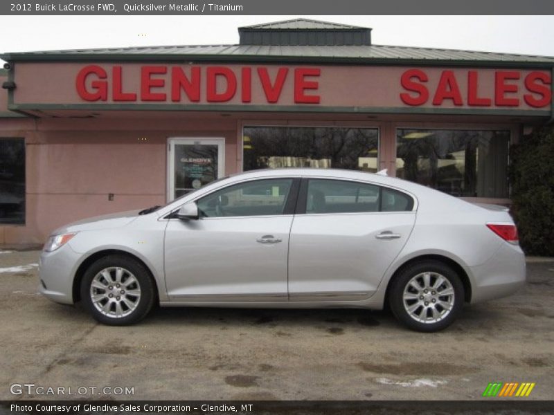 Quicksilver Metallic / Titanium 2012 Buick LaCrosse FWD