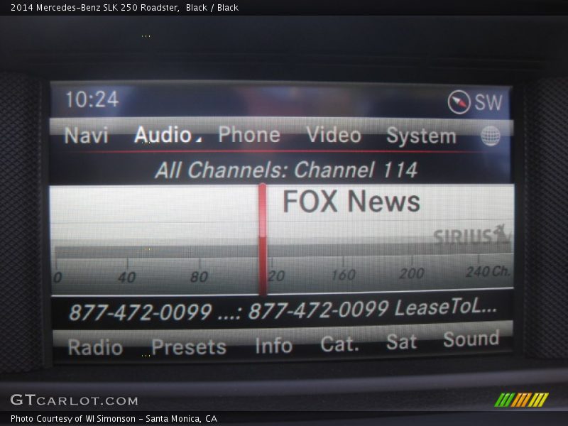 Black / Black 2014 Mercedes-Benz SLK 250 Roadster