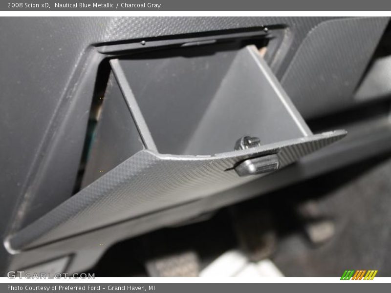 Nautical Blue Metallic / Charcoal Gray 2008 Scion xD