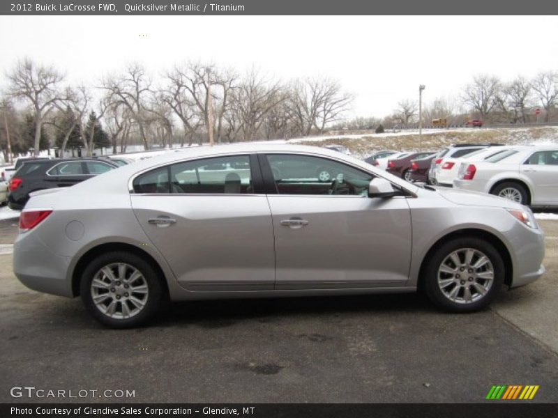Quicksilver Metallic / Titanium 2012 Buick LaCrosse FWD