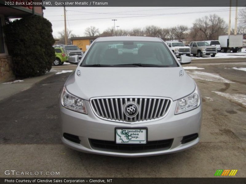 Quicksilver Metallic / Titanium 2012 Buick LaCrosse FWD
