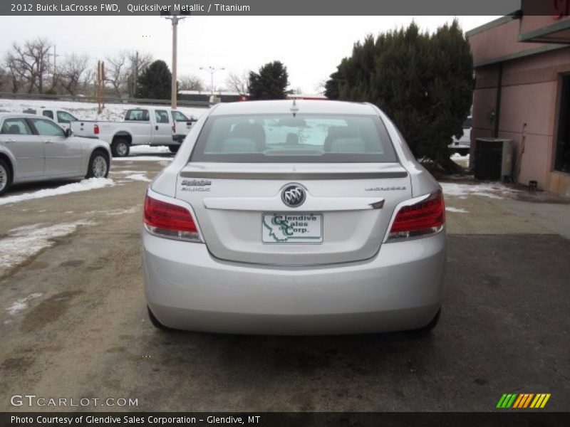Quicksilver Metallic / Titanium 2012 Buick LaCrosse FWD