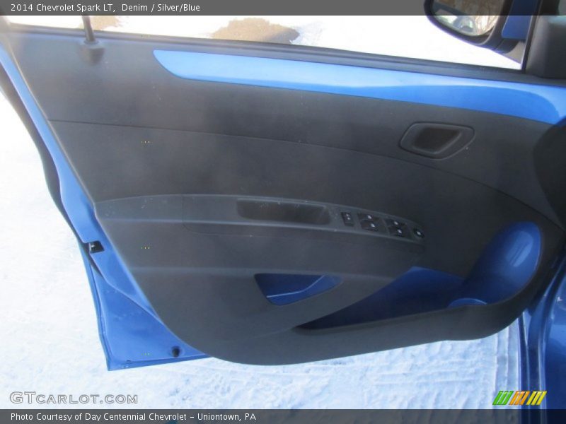 Denim / Silver/Blue 2014 Chevrolet Spark LT