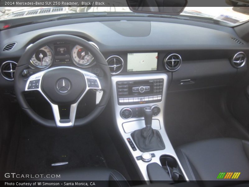Black / Black 2014 Mercedes-Benz SLK 250 Roadster