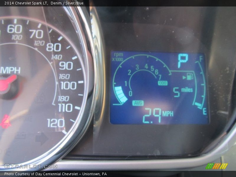 Denim / Silver/Blue 2014 Chevrolet Spark LT