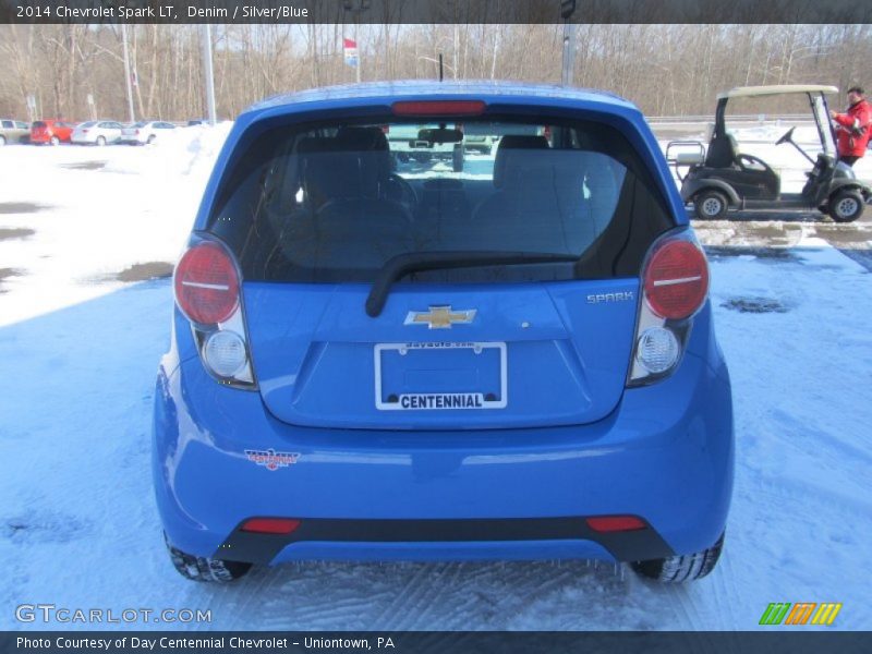 Denim / Silver/Blue 2014 Chevrolet Spark LT