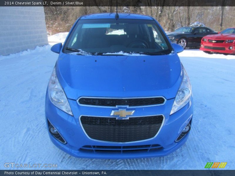 Denim / Silver/Blue 2014 Chevrolet Spark LT
