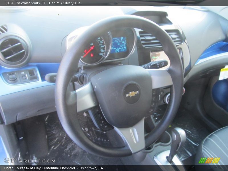 Denim / Silver/Blue 2014 Chevrolet Spark LT