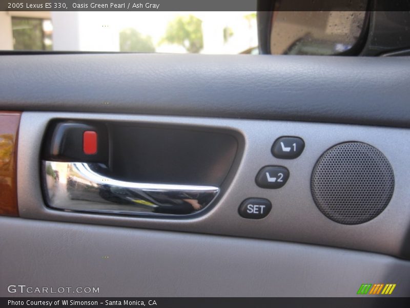 Oasis Green Pearl / Ash Gray 2005 Lexus ES 330