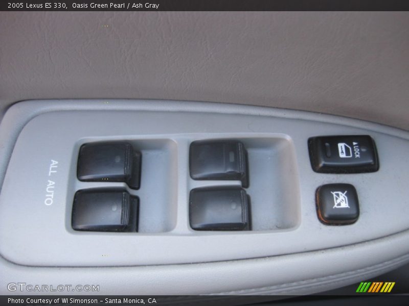 Oasis Green Pearl / Ash Gray 2005 Lexus ES 330