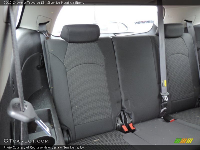 Silver Ice Metallic / Ebony 2012 Chevrolet Traverse LT