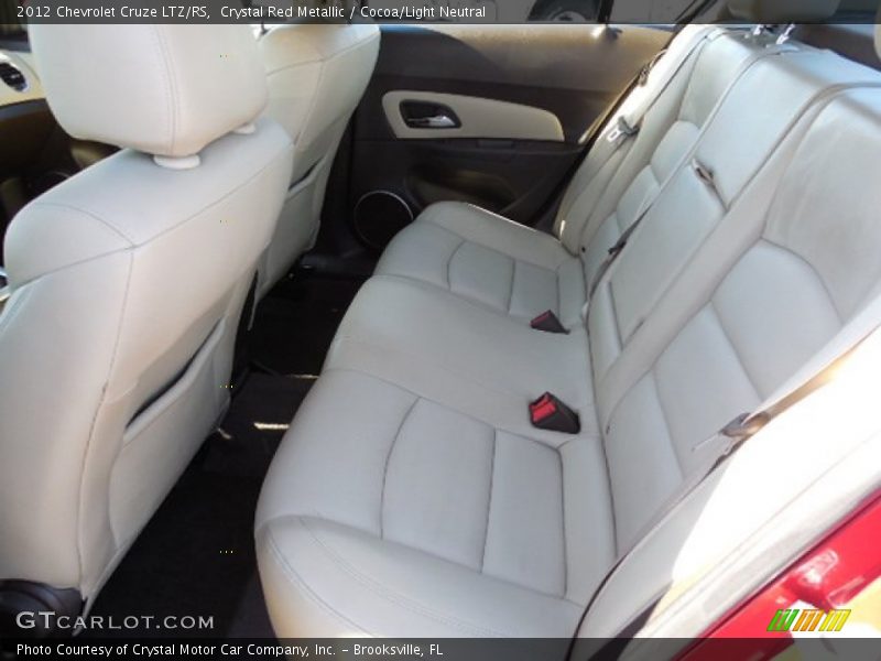Crystal Red Metallic / Cocoa/Light Neutral 2012 Chevrolet Cruze LTZ/RS