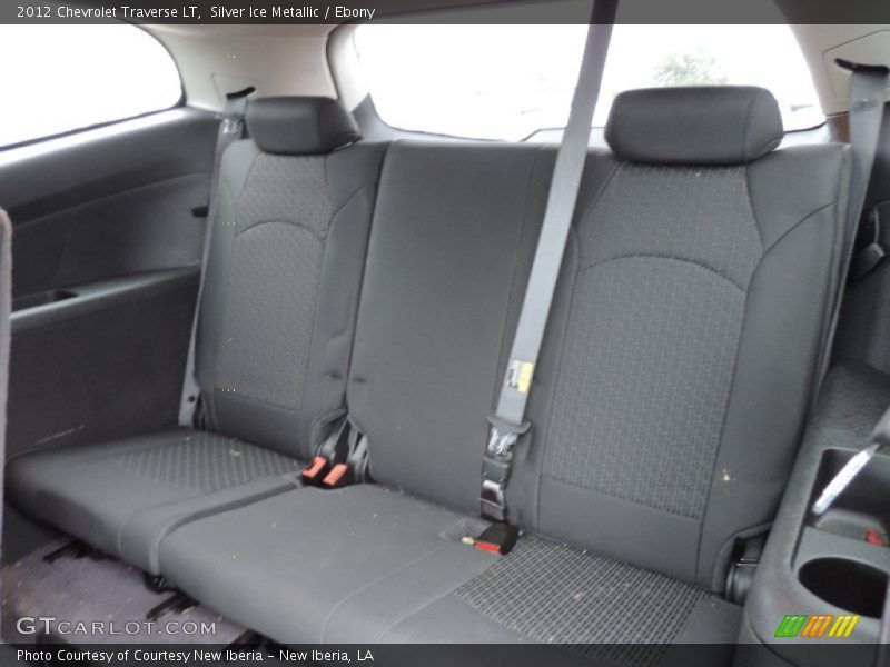 Silver Ice Metallic / Ebony 2012 Chevrolet Traverse LT