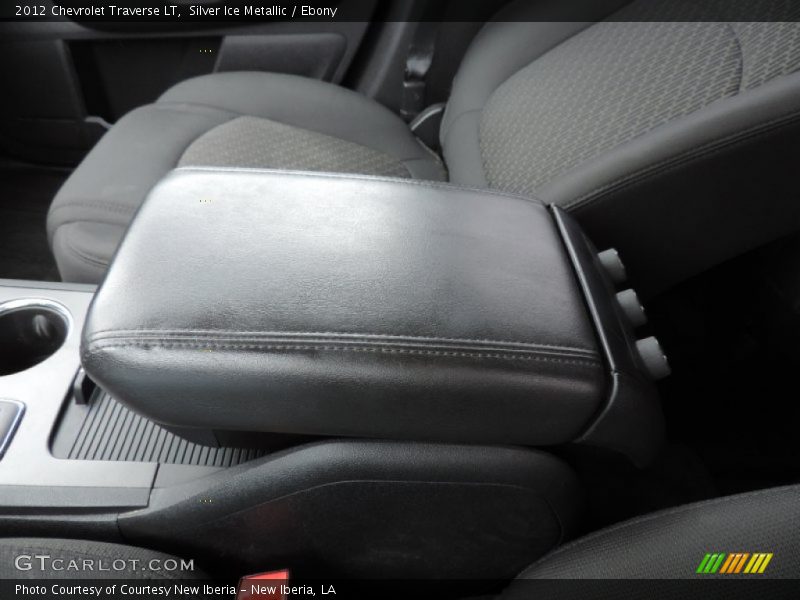 Silver Ice Metallic / Ebony 2012 Chevrolet Traverse LT