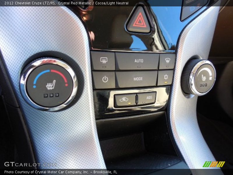 Crystal Red Metallic / Cocoa/Light Neutral 2012 Chevrolet Cruze LTZ/RS