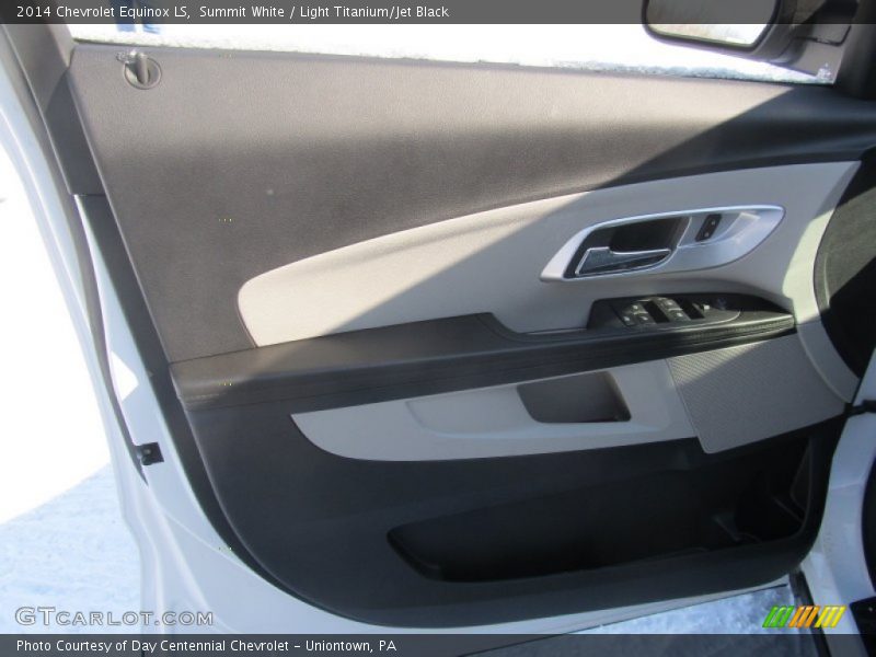 Summit White / Light Titanium/Jet Black 2014 Chevrolet Equinox LS