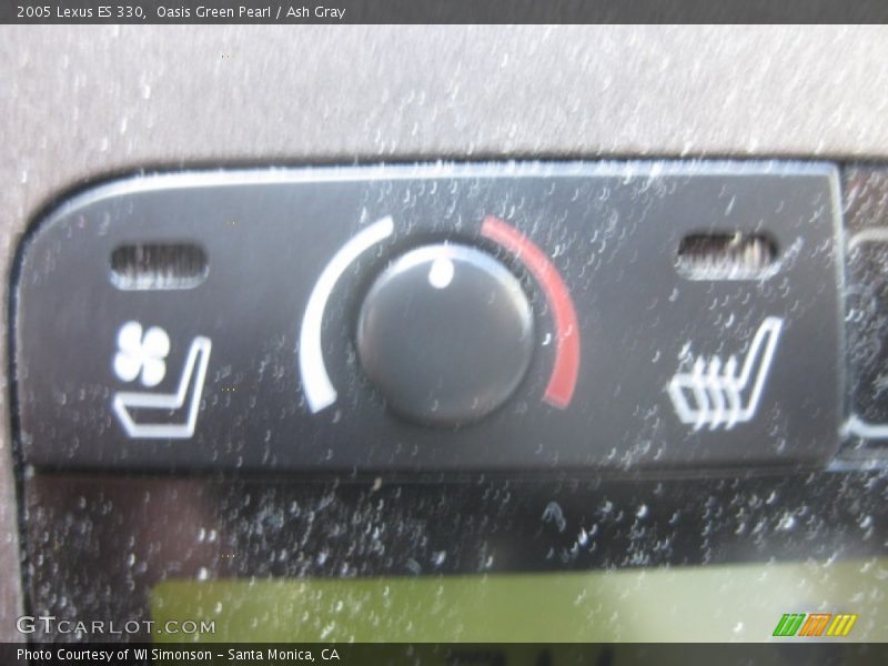 Oasis Green Pearl / Ash Gray 2005 Lexus ES 330