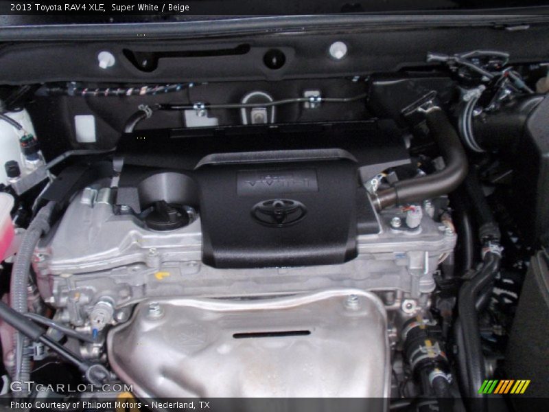 Super White / Beige 2013 Toyota RAV4 XLE