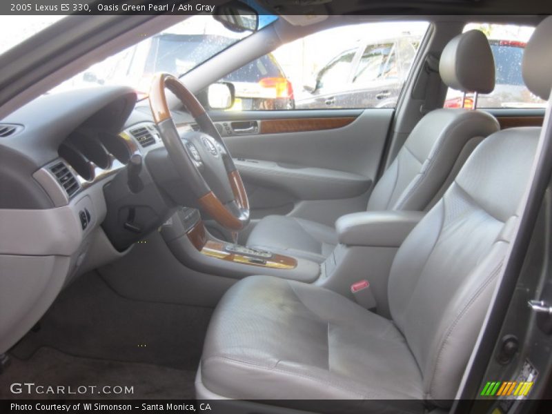 Oasis Green Pearl / Ash Gray 2005 Lexus ES 330