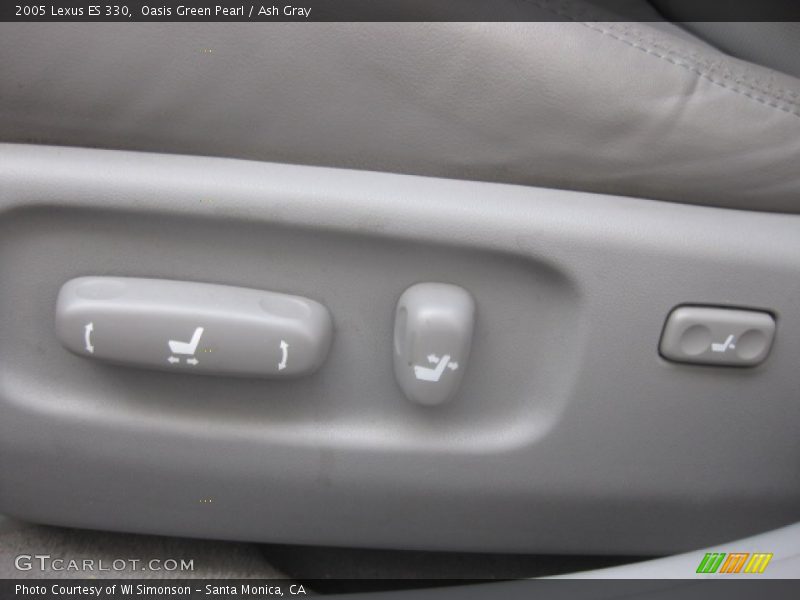 Oasis Green Pearl / Ash Gray 2005 Lexus ES 330