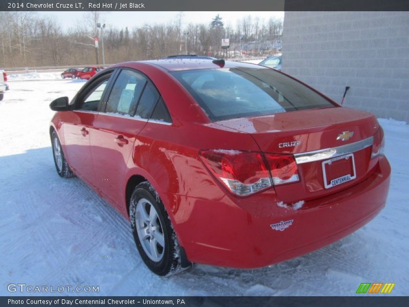 Red Hot / Jet Black 2014 Chevrolet Cruze LT