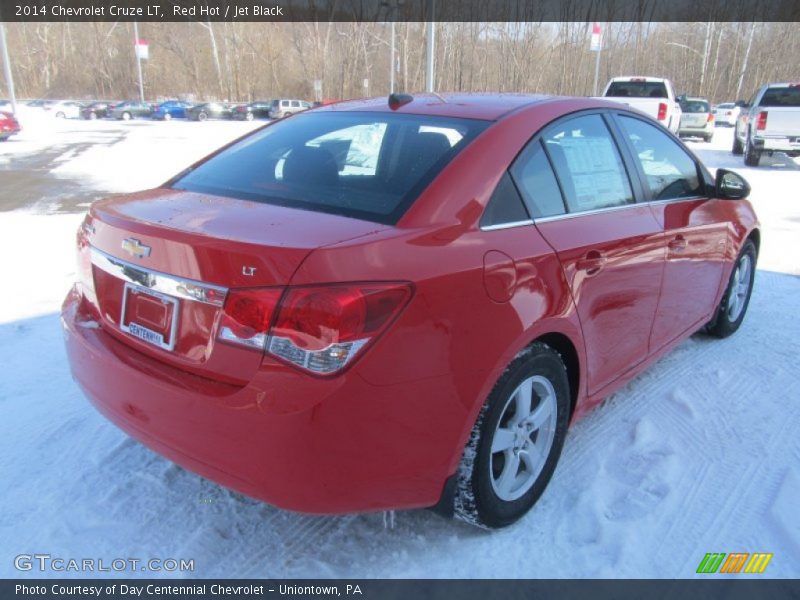 Red Hot / Jet Black 2014 Chevrolet Cruze LT