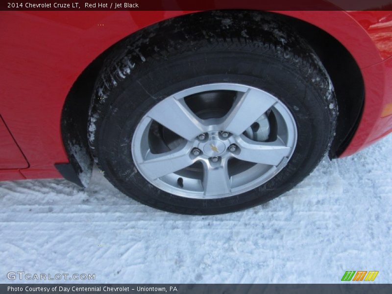 Red Hot / Jet Black 2014 Chevrolet Cruze LT