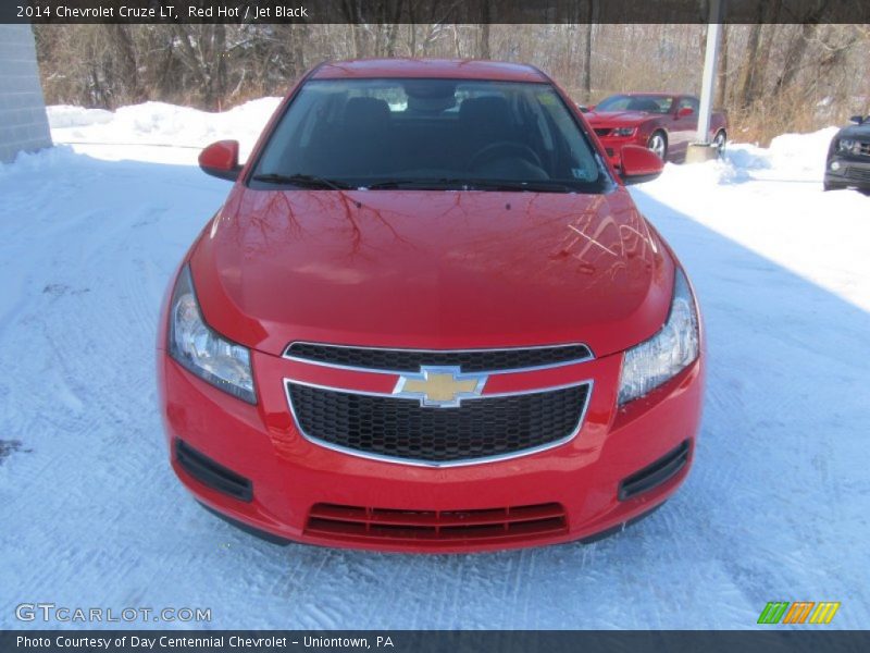 Red Hot / Jet Black 2014 Chevrolet Cruze LT