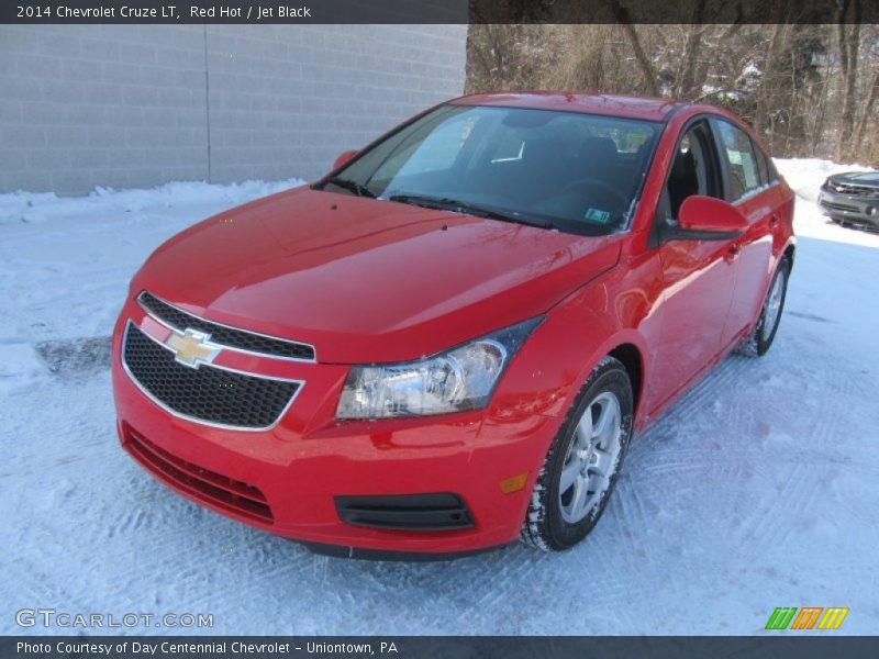 Red Hot / Jet Black 2014 Chevrolet Cruze LT