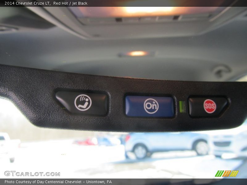 Red Hot / Jet Black 2014 Chevrolet Cruze LT