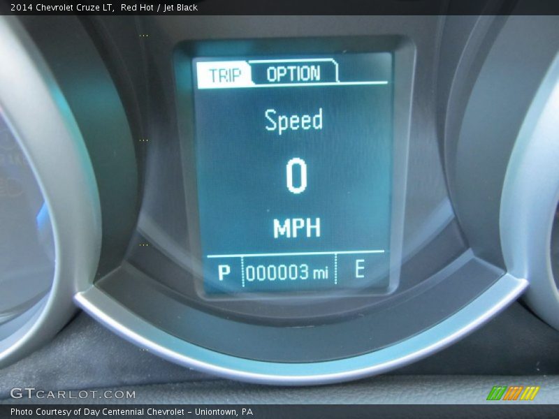 Red Hot / Jet Black 2014 Chevrolet Cruze LT