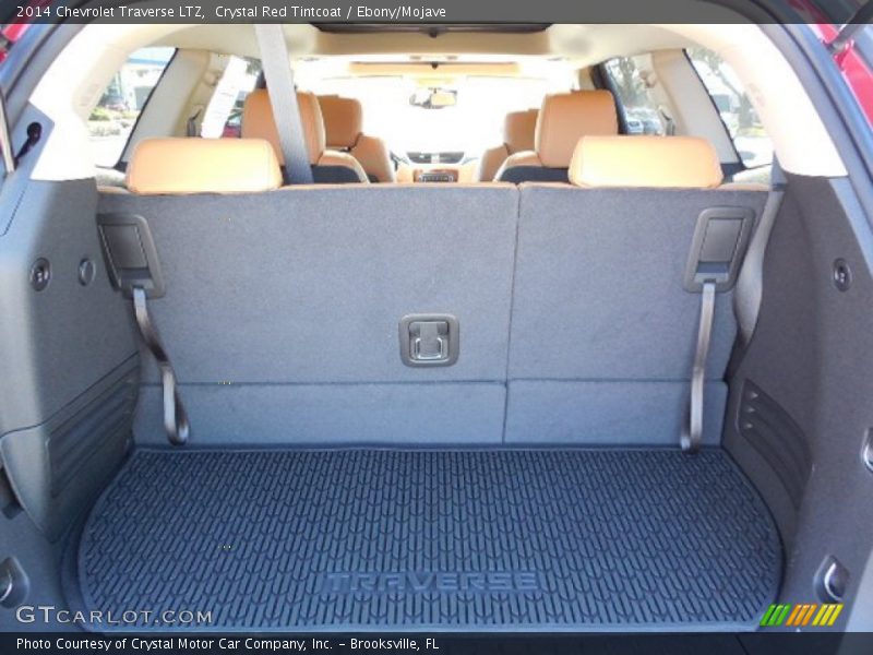 Crystal Red Tintcoat / Ebony/Mojave 2014 Chevrolet Traverse LTZ